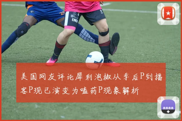 美国网友评论犀利泡椒从季后P到播客P现已演变为嗑药P现象解析