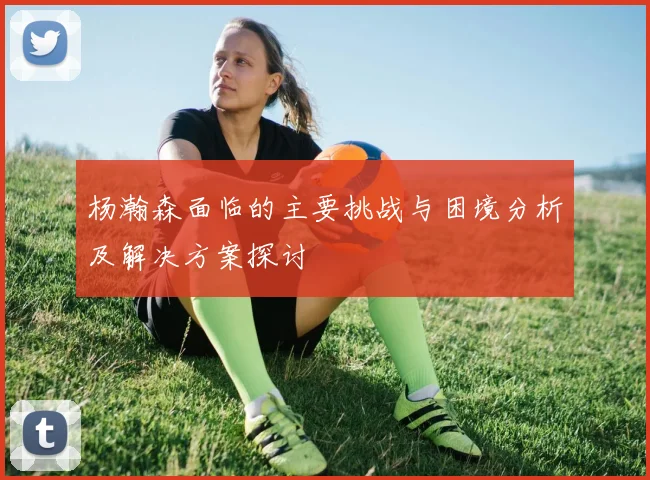 杨瀚森面临的主要挑战与困境分析及解决方案探讨