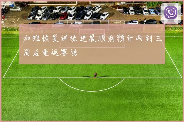 加维恢复训练进展顺利预计两到三周后重返赛场